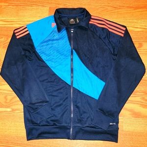 adidas Track Jacket 2012 Predator Size Medium Multi Color Climalite 3 Stripe